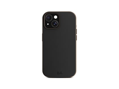 Daily Objects  Leatherite MagSafe Phone Case Cover for iPhone 14 - Black-Beige