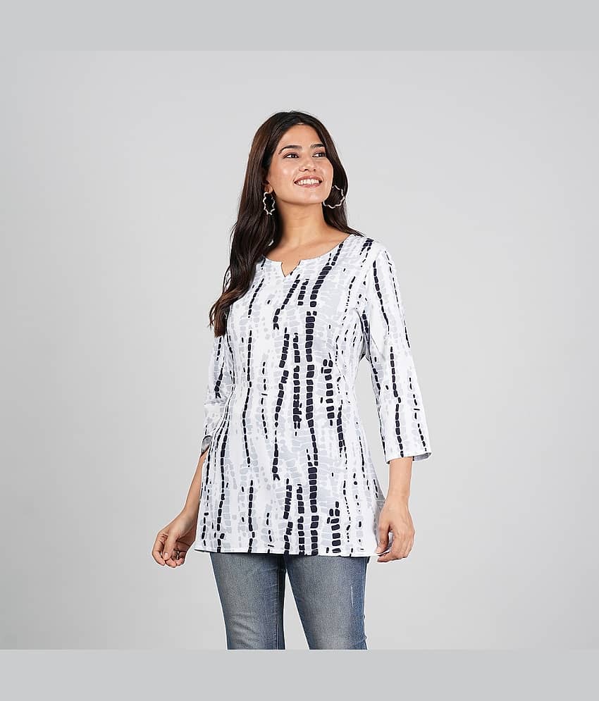 ETZIN Women's Rayon Tunic ( Multicolor )