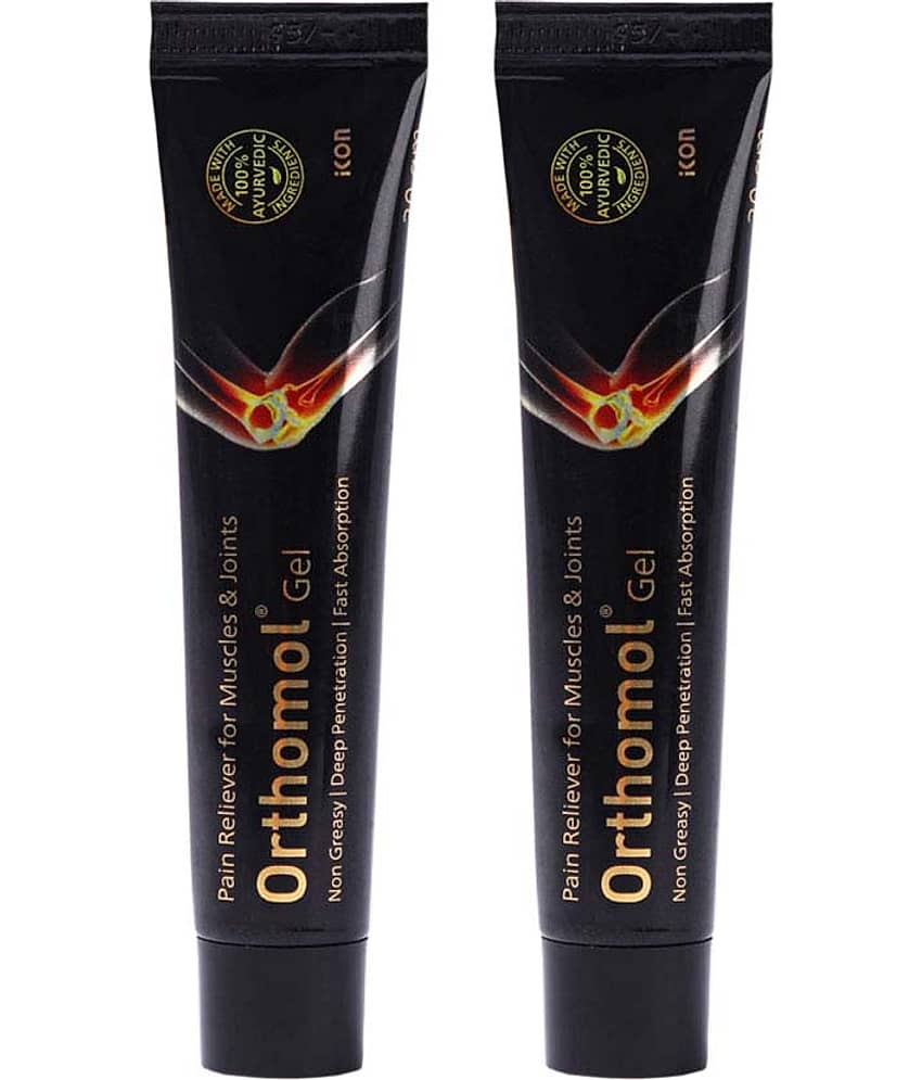 Orthomol Pain Relief Gel 30gm | for Joint Pain, Muscular Pain & Knee Pain (Pack of 2)