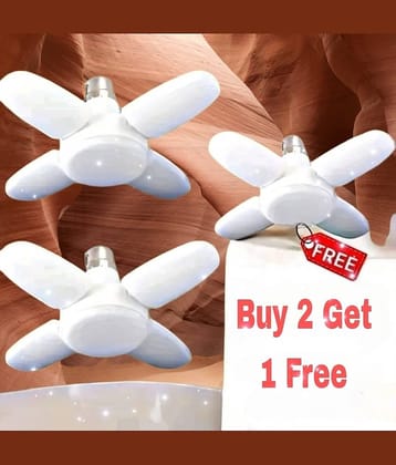 CHARKEE 25W Cool Day Light Smart Bulb ( Pack of 3 )