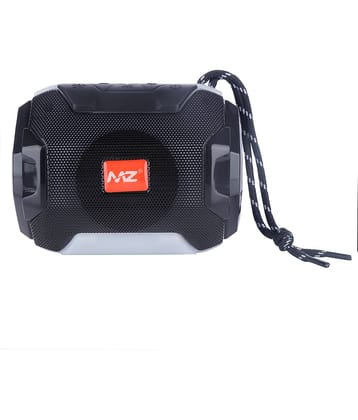 MZ A005 5 W Bluetooth Speaker Bluetooth V 5.0 with SD card Slot Playback Time 6 hrs Black