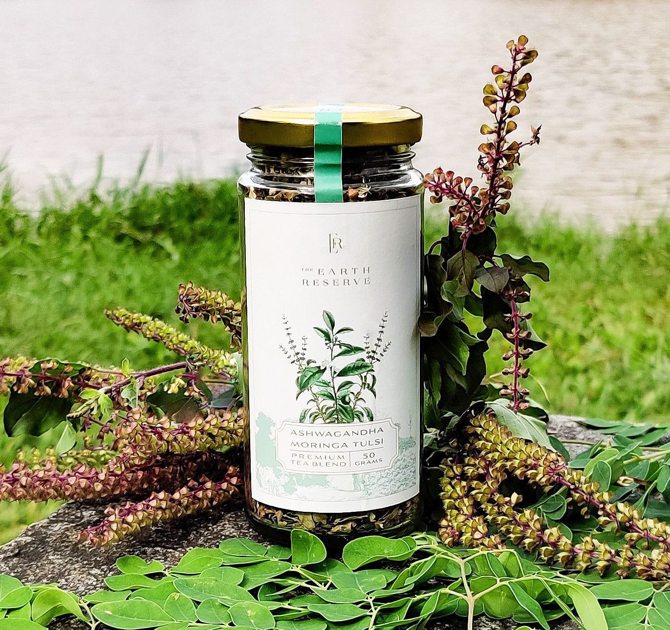 Ashwagandha Moringa Tulsi Tea-50gm