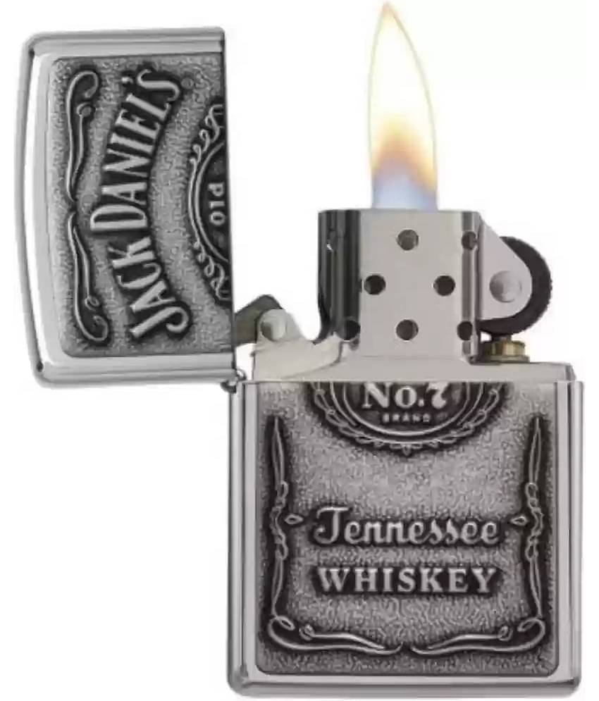 PAAVI White Iron Cigarette Lighter ( Pack of 1 )