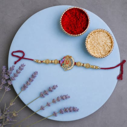Shri Ram Blessing Designer Rakhi Shri Ram Blessing Designer Rakhi