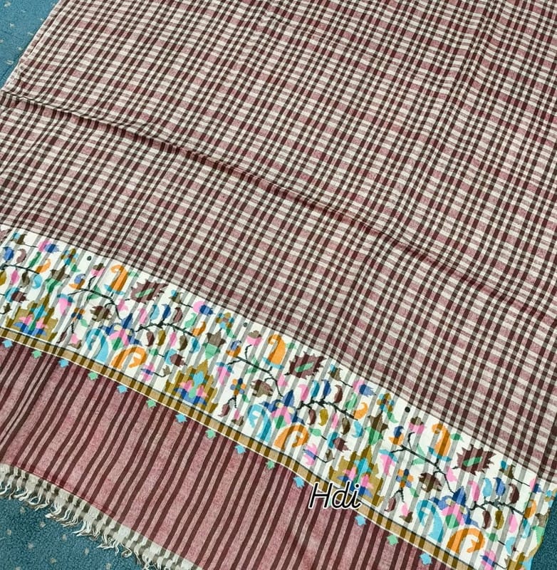 Kani Pashmina Shawl – Handwoven Kashmiri Artisanal Wool Wrap | Soft, Warm & Elegant | Heritage Design Inc