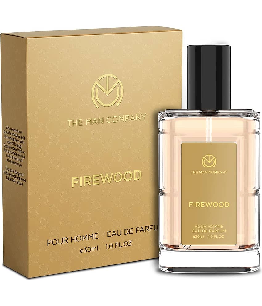 The Man Company Firewood Perfume for Men | Premium Luxury Long lasting Fragrance Spray | Eau De Perfume -30ml