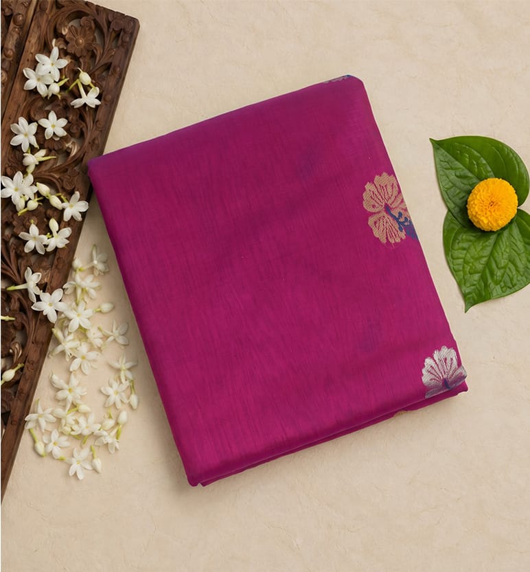 Handloom Chanderi Silk Cotton Saree