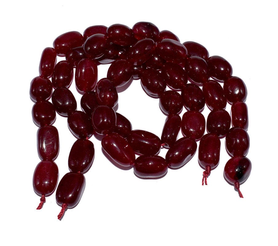 Maroon Onyx Stone Top Quality Natural Smooth Nugget Gemstone ,Tumble Beads, For Jewelry Making. (BWSNTB-077)-1 String of 24 Pieces / Irregual Size