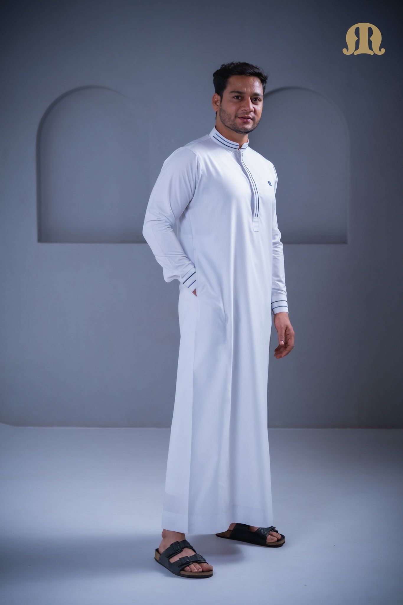 Kugu  White Thobe For Men-S