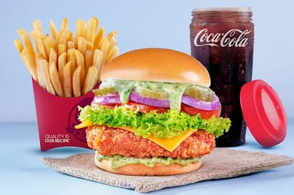 Chimichurri Chicken Burger Or Wrap Combo