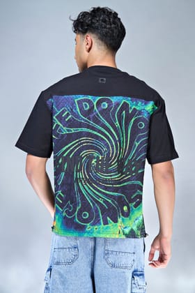 Black Spirited Oversized-M