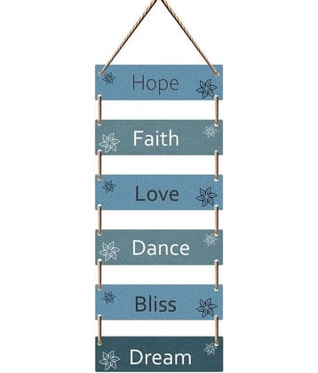 Saf Wood Wall Sculpture Multi - Pack of 1