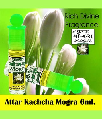 INDRA SUGANDH BHANDAR Attar Divine Kachha Mogra 6ml Rollon Pack