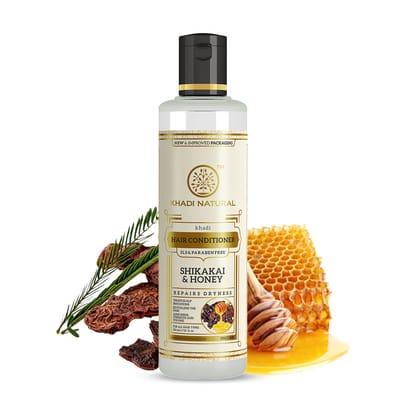 Khadi Natural Shikakai & Honey Hair Conditioner SLS & Paraben Free - 210ml Khadi Natural Shikakai & Honey Hair Conditioner SLS & Paraben Free - 210ml