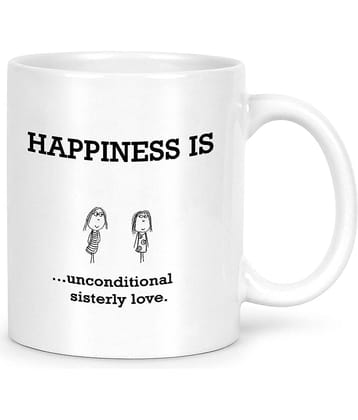 Idream Quote Printed Ceramic Coffee Mug 1 Pcs 330 mL