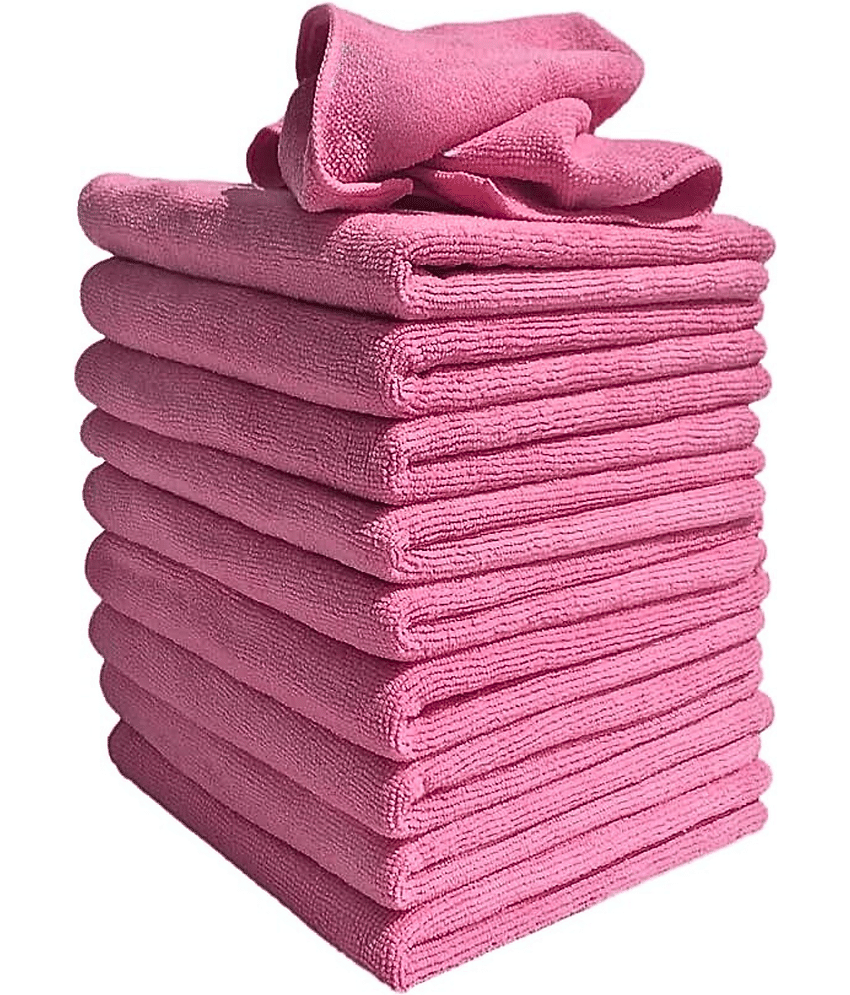 Samarth Microfibre Car Cleaning Cleaning Cloth ( Pack of 10 )