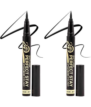 matt look - Black Sheer Eye Liner Sketch Pen Liner ( Pack of 2 )