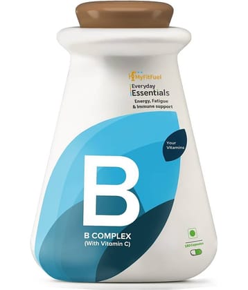 MyFitFuel B Complex with Vitamin C, 180 Capsules 180 no.s Minerals Capsule