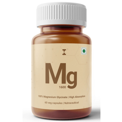 100% Magnesium Glycinate For High Absorption | Get Restful Sleep, Relief From Cramps & Improved Nerve Health