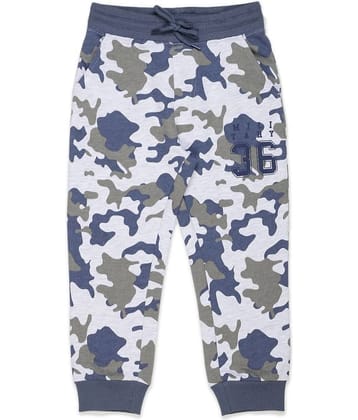 PLUM TREE Pack of 1 Boys Cotton Trackpant ( Gray )