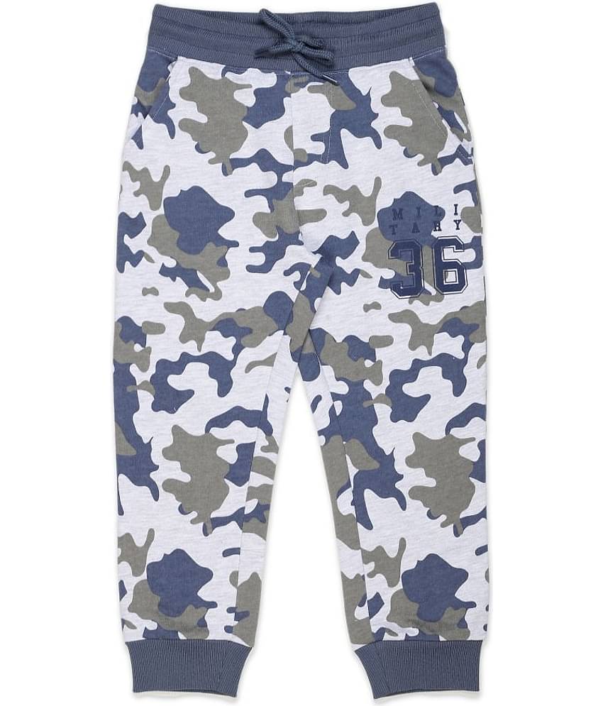 PLUM TREE Pack of 1 Boys Cotton Trackpant ( Gray )
