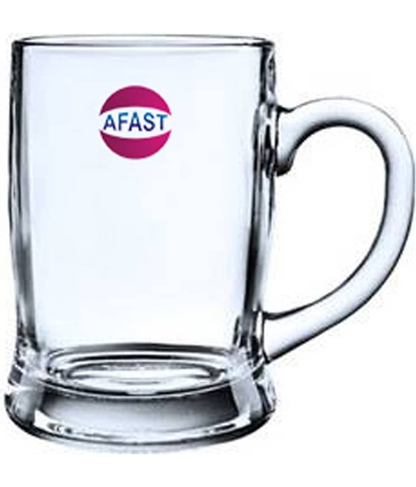 Afast Beer Mug Glass,  350 ML - (Pack Of 1)