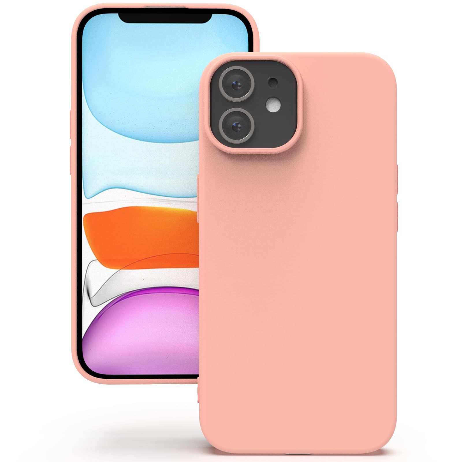 YATWIN Silicone Back Case for iPhone 11, Soft-Touch Phone Back Cover for Apple iPhone 11 - Pink YATWIN Silicone Back Case for iPhone 11, Soft-Touch Phone Back Cover for Apple iPhone 11 - Pink - Pink / iPhone 11
