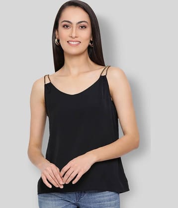 ALL WAYS YOU Women's Polyester Camisole Top ( Black )