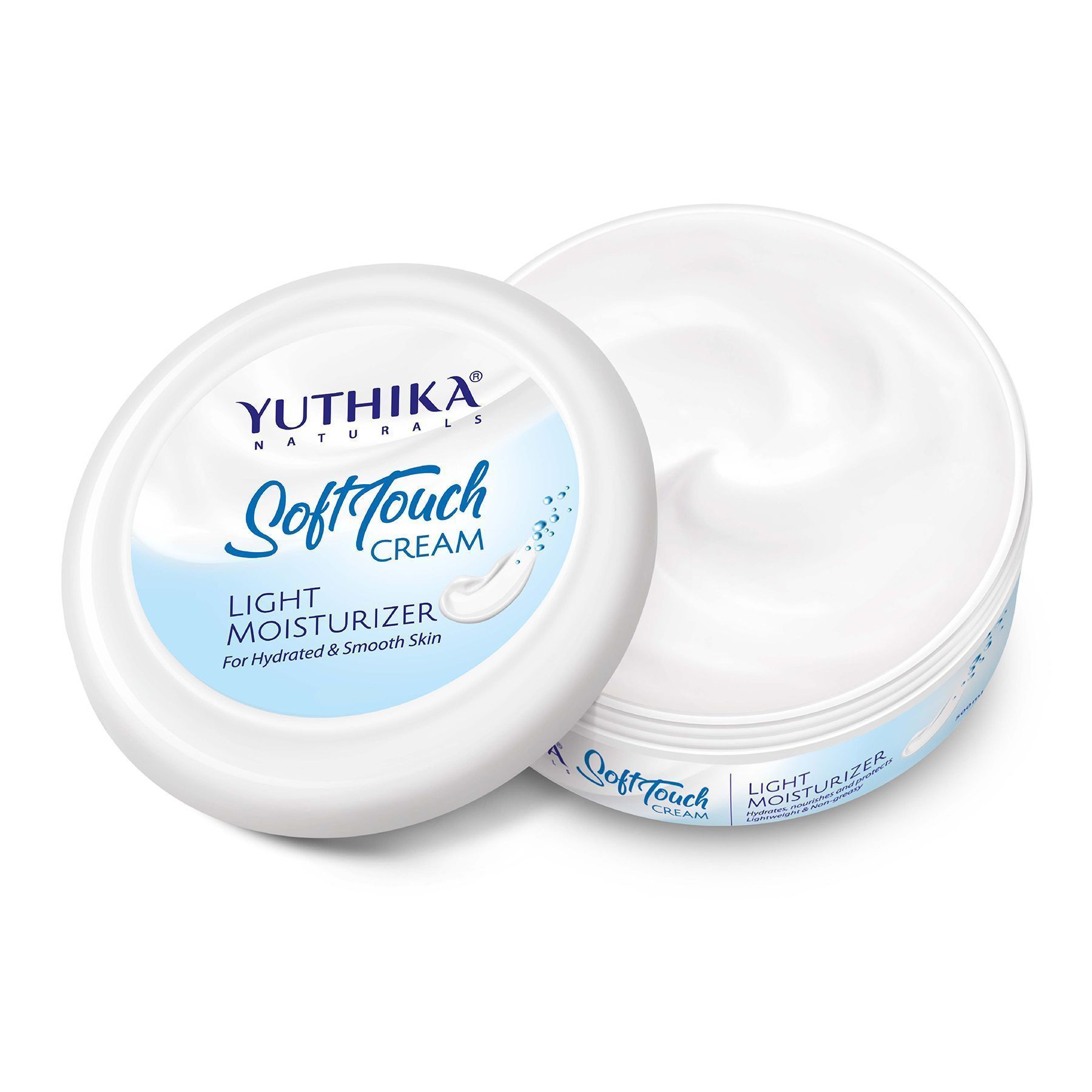 Yuthika SoftTouch Moisturizer for Face, Body, Hand, Dry Skin Moisturizer for Winter, Instant Hydration Cream (300ml)