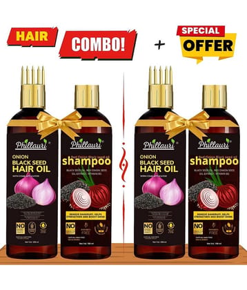 Phillauri - Anti Hair Fall Onion Oil 400 ml ( Pack of 2 )