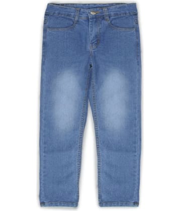 Urbano Juniors Pack of 1 Boys Cotton Blend Jeans ( Blue )