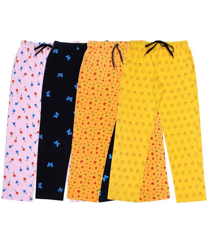 Diaz Pack of 4 Boys Cotton Trackpant ( Multi )