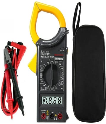 RE Mastech Digital Handheld AC Clamp Multimeter Clip On Meter