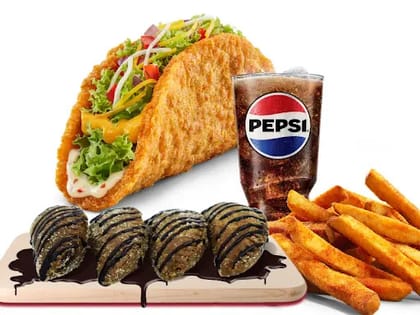 Naked Chicken Taco Combo