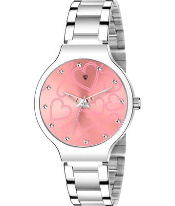 EDINARO Stainless Steel Round Womens Watch