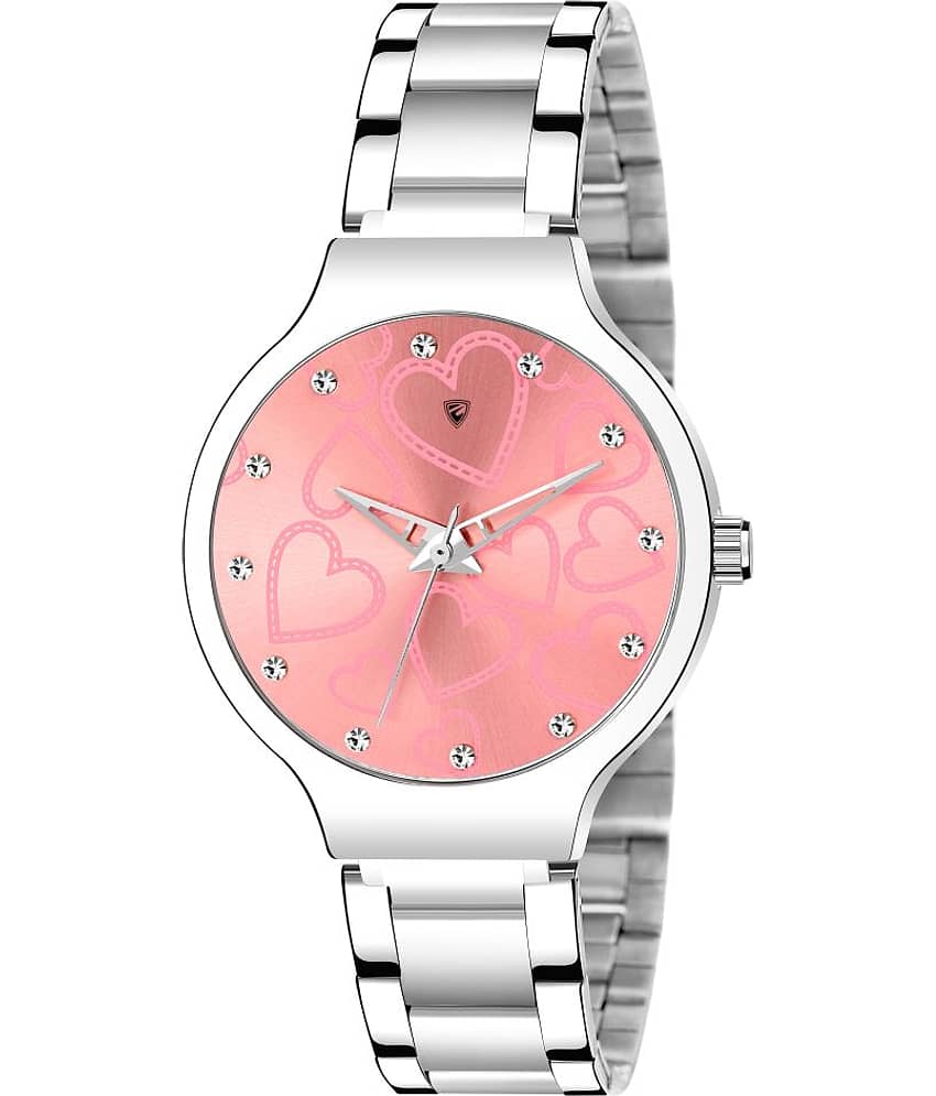 EDINARO Stainless Steel Round Womens Watch