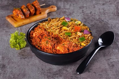 Barbeque Chicken Rice Bowl