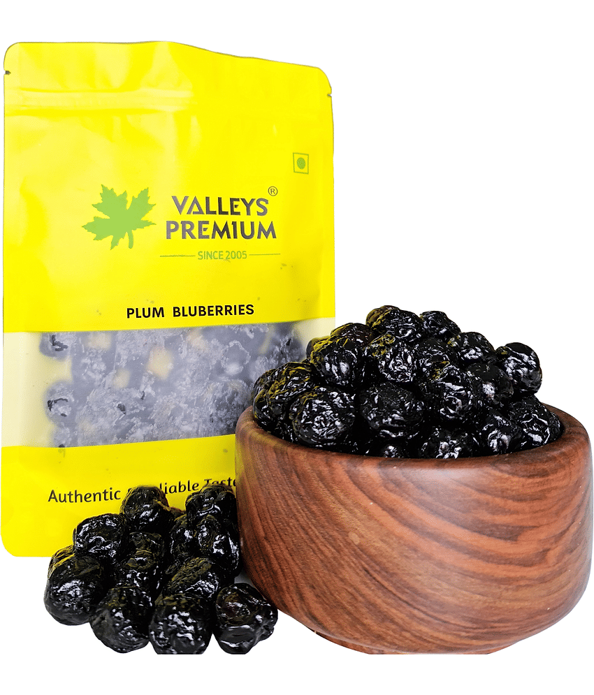 Valleys Premium Dried Bluberry Plum With Seed 800 Grams