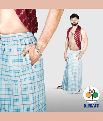 Pasandida Bunkar Product Cotton Men's Lungi Multicolor ( Pack of 1 )