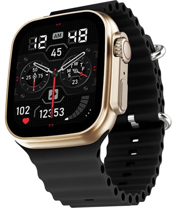 VEhop Ultra Smart Watch with HD Display Black Smart Watch