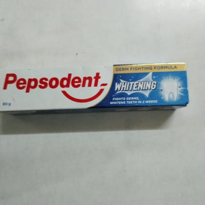 Pepsodent whitening germ fighting toothpaste 