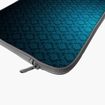 "Gradient Blue Art" Laptop Sleeves:Bold Modern Design for Every Size-16" / Grey
