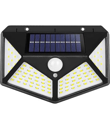 Jellify - 9W Solar Outdoor Wall Light ( Pack of 1 )