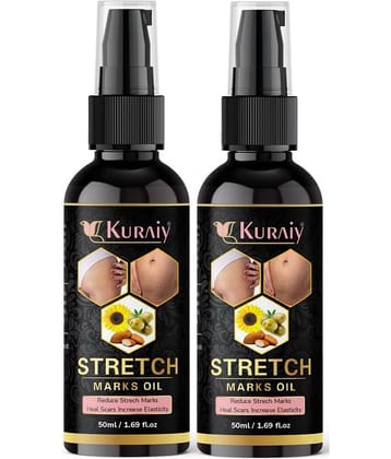Kuraiy stretch Oil for Stretch Marks Removal Post Pregnancy fast work stretch mark cream oil