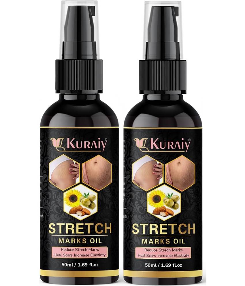Kuraiy stretch Oil for Stretch Marks Removal Post Pregnancy fast work stretch mark cream oil