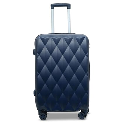 AMERICAN TRAVELLER TourisDiamon Trolley Bag | Durable ABS Hard Shell Luggage | TSA-Type Lock | 8 Dual Spinner Wheels | Telescopic Handle | Travel Suitcase | Trolley Bag Set (28, Navy Blue) AMERICAN TRAVELLER TourisDiamon Trolley Bag | Durable ABS Hard Shell Luggage | TSA-Type Lock | 8 Dual Spinner Wheels | Telescopic Handle | Travel Suitcase | Trolley Bag Set (28, Navy Blue)