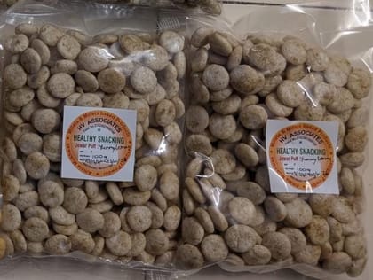 HV Associates Jowar Puffs (100g) | Yummy Lemon Flavored Healthy Millet Snack | Crunchy & Light Puffed Jowar for Guilt-Free Snacking