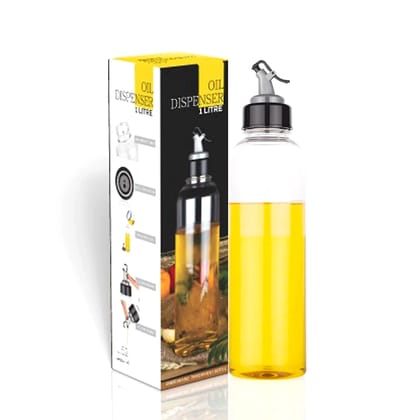 Oil Dispenser Transparent Glass Oil Bottle (type - Bottle) by Ruhi Import Store
