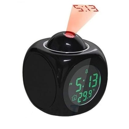 Projector Alarm Clock Digital LED Display, Time & Temperature Projection, 12/24 Hour Format, Snooze Function, Adjustable Brightness,Bedroom, Home, or Office,This product does not come with a battery Projector Alarm Clock Digital LED Display, Time & Temperature Projection, 12/24 Hour Format, Snooze Function, Adjustable Brightness,Bedroom, Home, or Office,This product does not come with a battery