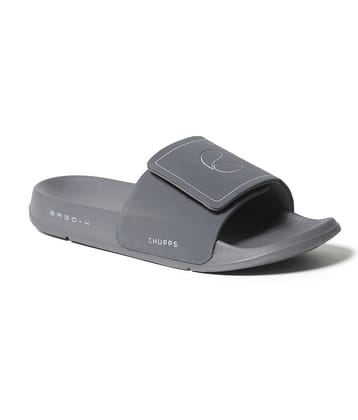 CHUPPS Dark Grey Men's Slide Flip Flop